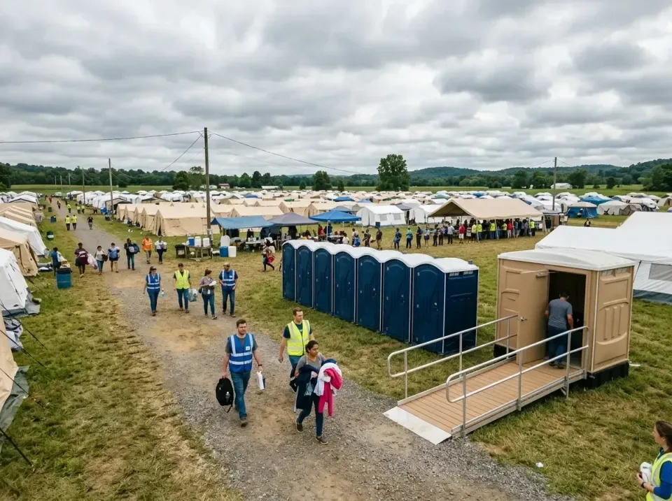 disaster-relief-camp-restrooms-010 — frequently asked questions, Dumpster & Portable Bathrooms Rental in Deale, MD